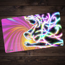 Aurora Borealis Woman Playmat