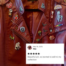 Ally Ready to Throw Down LGBTQ Rainbow Acrylic Lapel Pin