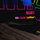 Life Gets Better Together Playmat