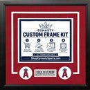 Los Angeles Angels Custom MLB Baseball 8x10 Picture Frame Kit (Multiple Colors)