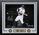 Anthony Rizzo New York Yankees Autographed 11" x 14" Framed Baseball Blackout Photo
