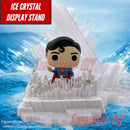 Arctic Ice Crystal Fortress Display Stand - Sized for Pop! Deluxe Superman #537