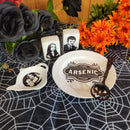 Arsenic Dessert Plate | Victorian-inspired Ceramic Round Dish Plate | 6"