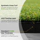 5 x 3 ft Artificial Turf Grass Practice Mat for Indoors and Outdoors