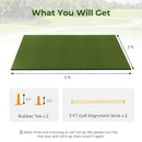 5 x 3 ft Artificial Turf Grass Practice Mat for Indoors and Outdoors