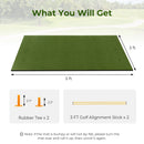 5 x 3 ft Artificial Turf Grass Practice Mat for Indoors and Outdoors