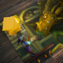 Book Dragon and Elf Playmat