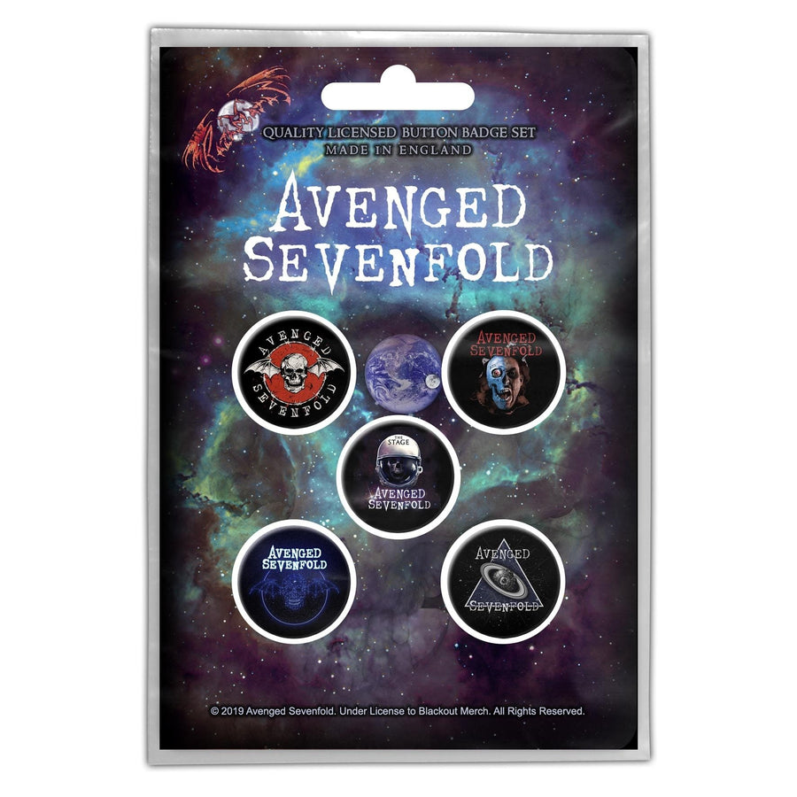 Avenged Sevenfold Button Badge 5 Pack