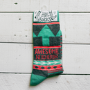Awesome Neighbor Socks | Unisex Funny Gift Socks | Gift for Her