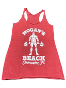Womens Red Hogans Gym Tank Top