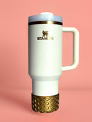 Metallic Gold WAFFLE Tumbler Boot
