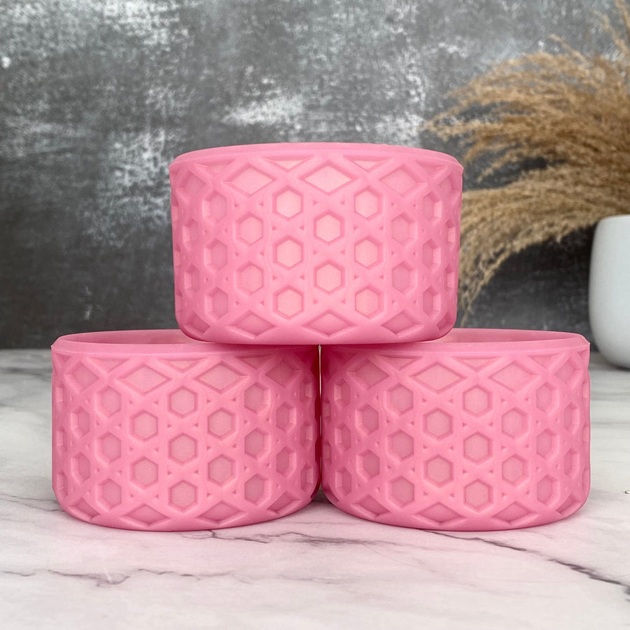 WAFFLE Pink Berry Tumbler Boot -fits 20-40oz NEW!