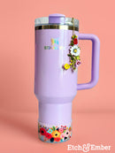 Luxe Floral Charm - Tumbler Handle Charm