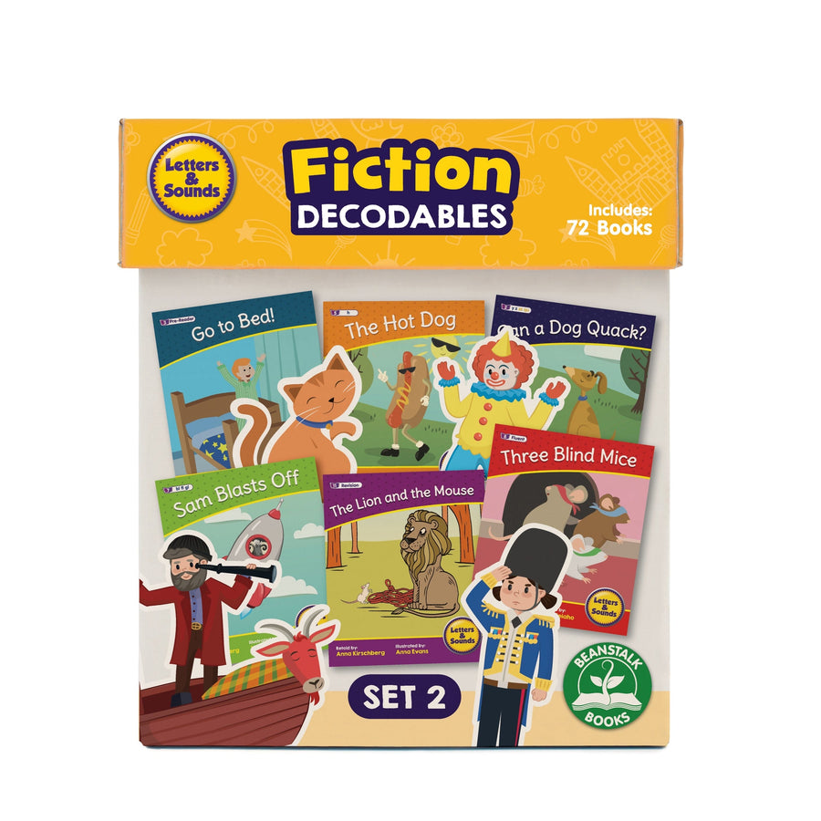 Letters & Sounds Set 2 Fiction Boxed Set