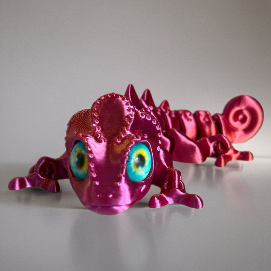 Chameleon Pascal 3D Deluxe Charm - Tumbler Handle Charm