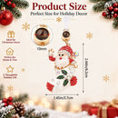 Personalized Photo Projection Santa Stocking Ornament