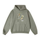 Hawaiian Hoodie For Men Dragon Flight Print Hoodie