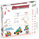 Tinamiri Supermag - Wheels 40 - Magnetic Building Set, Educational construction fun, 40 piece set, Magnet Toys, 0660