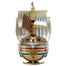 Banpresto: One Piece - Special Thousand Sunny (Gold Color Ver.) Mega World Collectable Figure