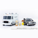 Q VILLAGE Back to the Future Time Machine Part 1 Deluxe Set