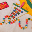 Ban.do Rainbow Wooden Beads Crossbody Phone Lanyard | Pride Smart Phone Accessories | 50"