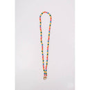 Ban.do Rainbow Wooden Beads Crossbody Phone Lanyard | Pride Smart Phone Accessories | 50"