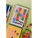 Ban.do Zip ID Lanyard in Black Stripe with Charm | Badge Holder Zippered Pouch with Keychain