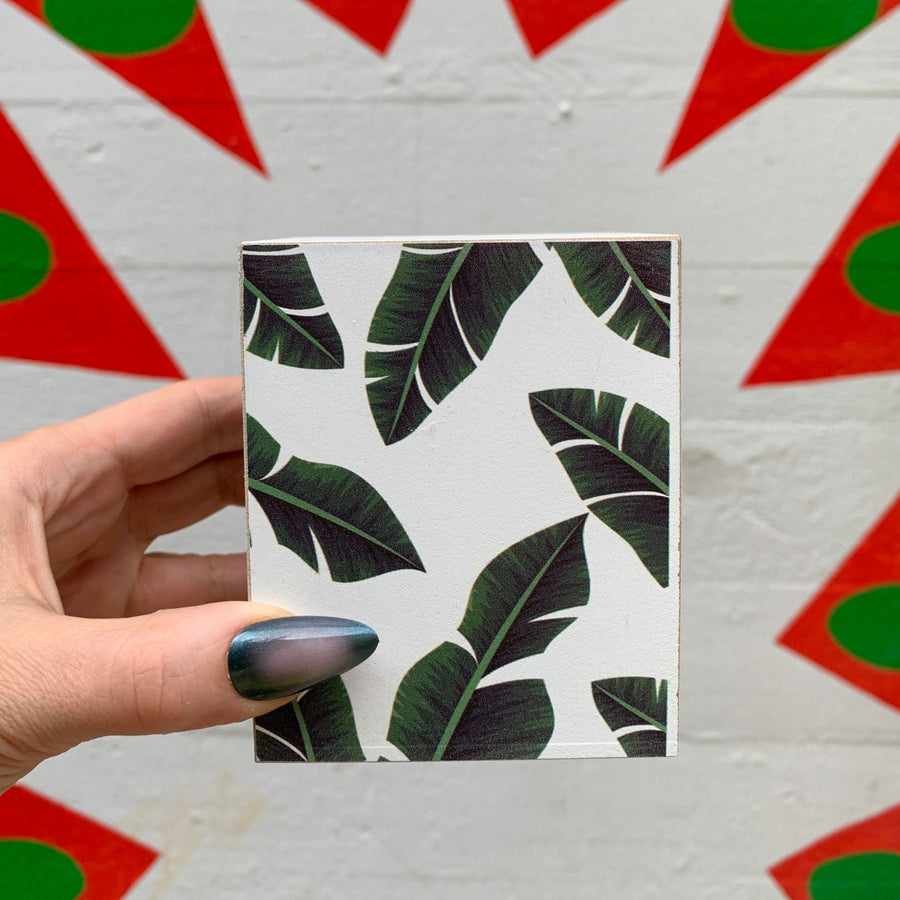 Banana Leaf Tropical Pen Holder | Gift for Her