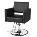 Hydraulic Salon Chair with Adjustable Height & 360° Swivel