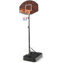 Basketball Hoop 5.6-6.5 FT Height Adjustable for Kids with Shatterproof Backboard