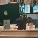 Bat Cat Stand Up | Vintage Halloween Home Accent