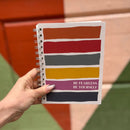 Be Fearless Be Yourself Spiral Notebook | Celebrate Pride LGBTQ