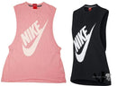 Nike Womens Vintage Style Logo Athletic Tank Top