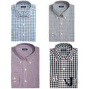 Club Room Mens Classic/Regular Fit Multi Gingham Dress Shirt