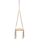 Beaded Rectangle Plant Hanger | Hanging Plant Pot Holder | 31"