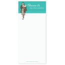 Because It's Shop O'Clock Somewhere Magnetic List Notepad | Retro Shopping-Themed Magnet Pad
