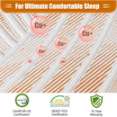 Bed Mattress Memory Foam Twin Size with Jacquard Cover for Adjustable Bed Base