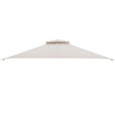 10 x 12 Feet Gazebo Replacement Top with Air Vent and Drainage Holes