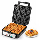 4-Slice Belgian Waffle Maker 1200W with Browning Control