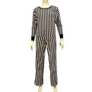 Betsey Johnson Keep Dreaming Cozy PJ Set Black/White, Size XS