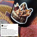 Besties Doing a Nice Beheading! Judith Slaying Holofernes Sticker | Vinyl Die Cut Decal Artemisia Gentileschi Painting