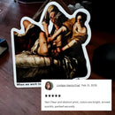 Besties Doing a Nice Beheading! Judith Slaying Holofernes Sticker | Vinyl Die Cut Decal Artemisia Gentileschi Painting