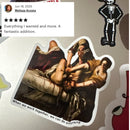 Besties Doing a Nice Beheading! Judith Slaying Holofernes Sticker | Vinyl Die Cut Decal Artemisia Gentileschi Painting