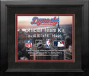 MLB Baseball Photo Picture Frame Kit - Arizona Diamondbacks (Black Matting, Brick Red Trim)