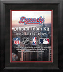MLB Baseball Photo Picture Frame Kit - Arizona Diamondbacks (Black Matting, Brick Red Trim)