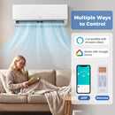 Blast Pro Series 12000 BTU 20 SEER2 115V Wifi Enabled Mini Split Air Conditioner and Heater
