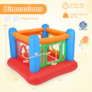 Inflatable Bounce House for Kids with Transparent Side Walls