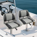 Boat Seat Folding Low Back Boat Chair with Marine-Grade PVC