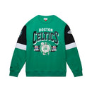 Boston Celtics Mitchell & Ness NBA All Over Crew 3.0 Sweatshirt