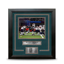 Brandon Graham Sacks Brady Philadelphia Eagles 8x10 Framed Super Bowl Photo with Engraved Autograph